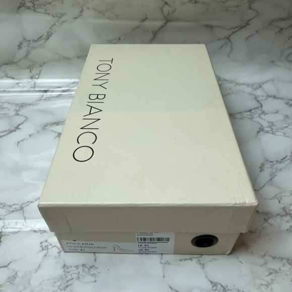 Women’s Toni Bianco Anja Bordeaux Patent US Size 8,5 - Picture 14 of 16